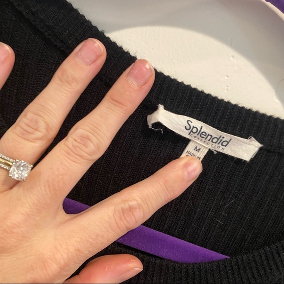 Worn once! Splendid Allston Puff Sleeve Dress in Size M - Picture 8 of 10